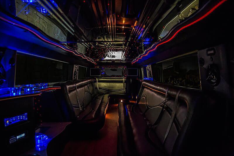 Limo bus rental for a luxurious ride