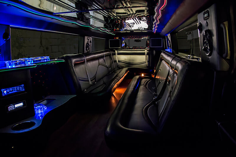 Limo bus with great sound system