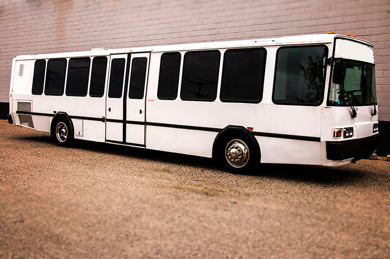 40 passengers limo bus exterior